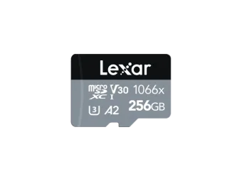 Lexar 1066x 256GB V30 A2 microSDXC